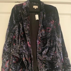 Loft velvet blazer